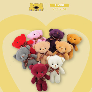 Gấu bông mini cao 12cm xinh xắn đáng yêu AIXINI 