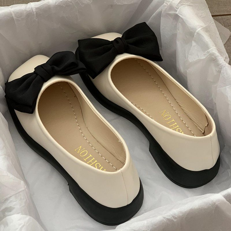 Giày Da Phong Cách Anh Quốc Thời Trang Mùa Hè 2023 Cho Nữ