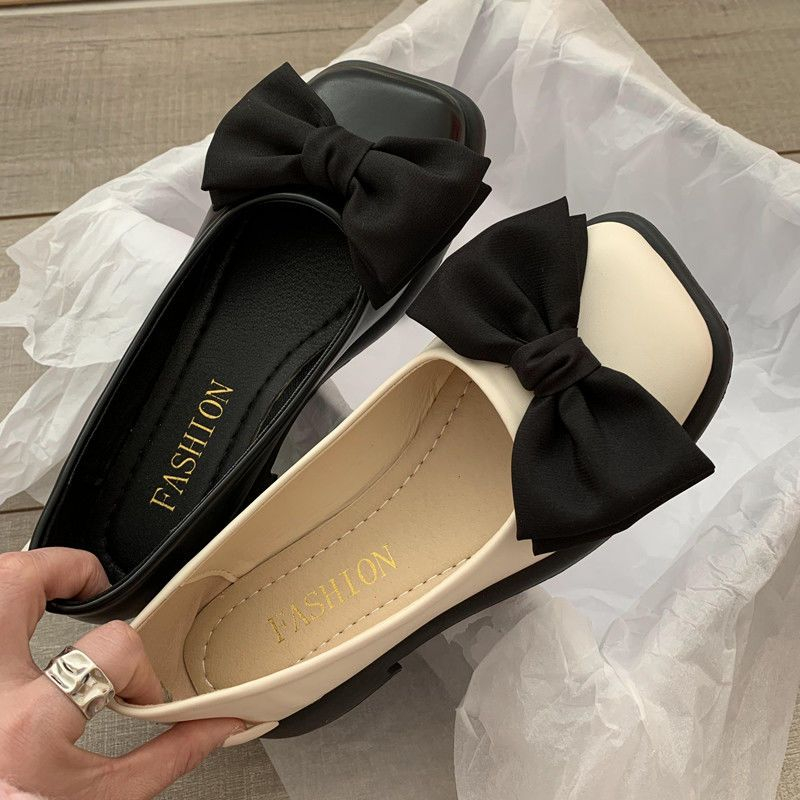 Giày Da Phong Cách Anh Quốc Thời Trang Mùa Hè 2023 Cho Nữ