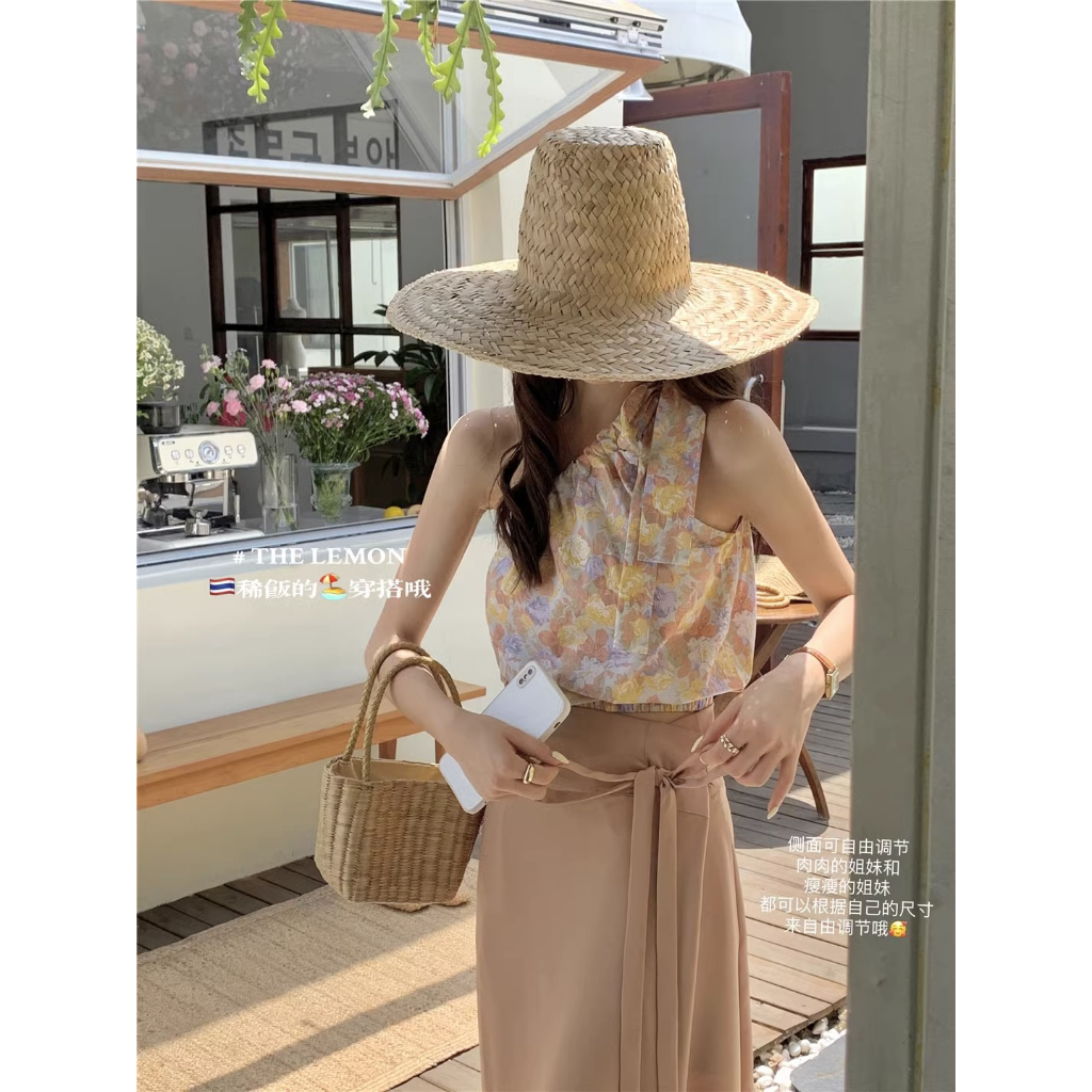 Áo Kiểu Trễ Vai In Họa Tiết Tranh Sơn Dầu Thời Trang Cho Nữ