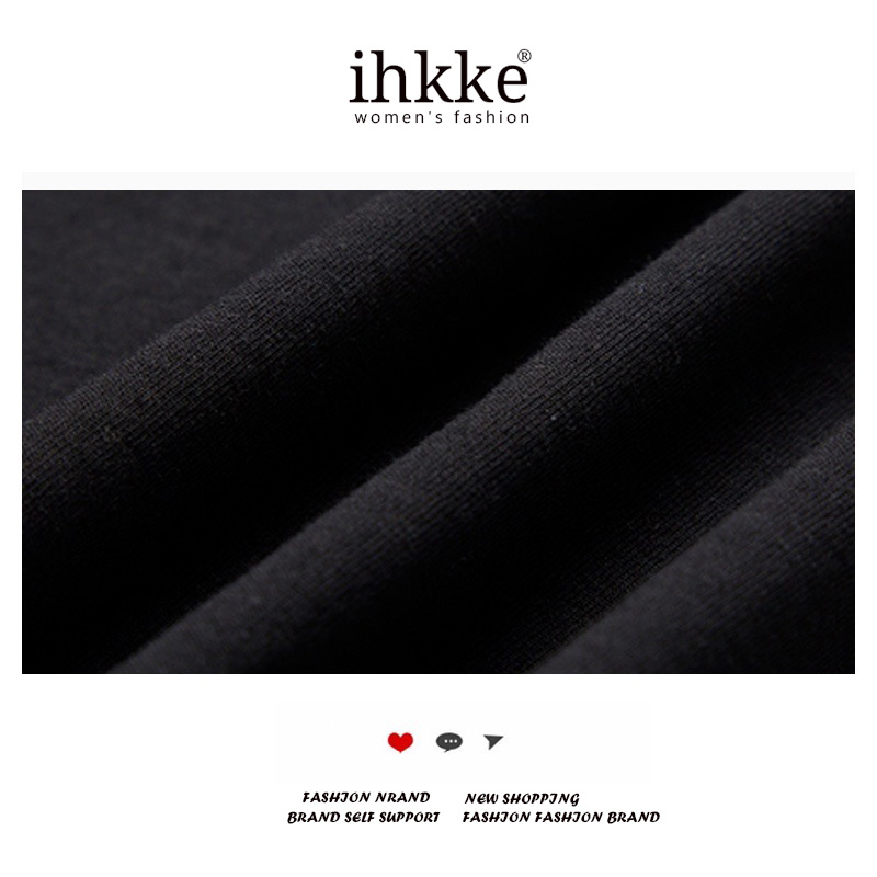 ihkke áo phông nữ form rộng áo thun unisex áo phông rộng Áo Thun Plus Size Cho Cặp Đôi 100% cotton