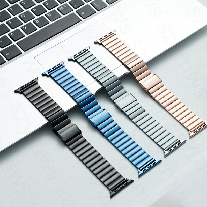 Dây Đồng Hồ Thông Minh Bằng Thép Không Gỉ Dành Cho Apple Watch Ultra / 8 / 7 / 6 / 5 / 4 / 3 / 2 / 1 / SE 38 / 40 / 41MM 42 / 44 / 45 / 49MM