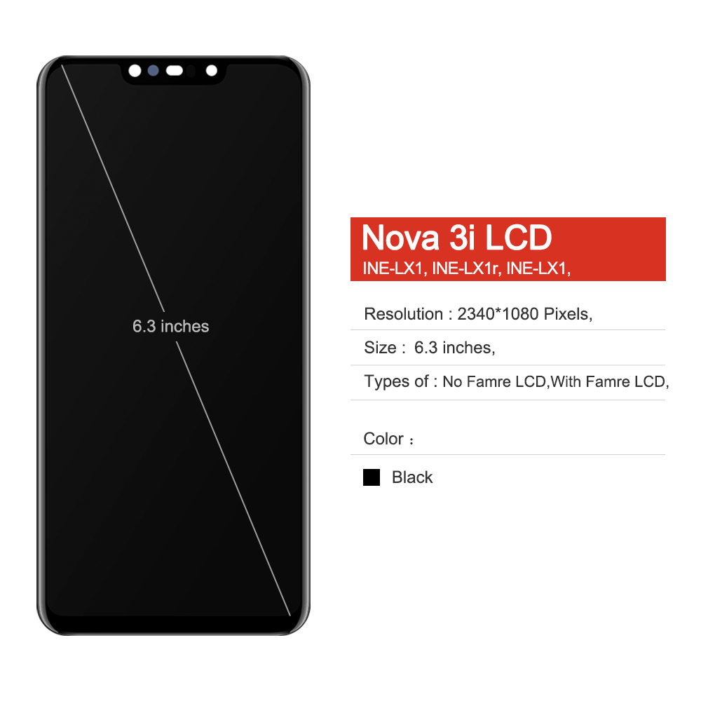 Màn Hình LCD Cảm Ứng Thay Thế Cho Điện Thoại Huawei Nova 3i