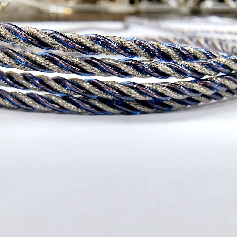 Xinhs Cuộn Chỉ Bạc Quấn Dây Cáp 4 Dây