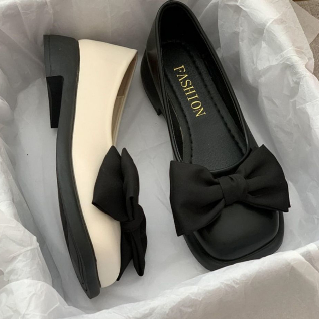 Giày Da Phong Cách Anh Quốc Thời Trang Mùa Hè 2023 Cho Nữ