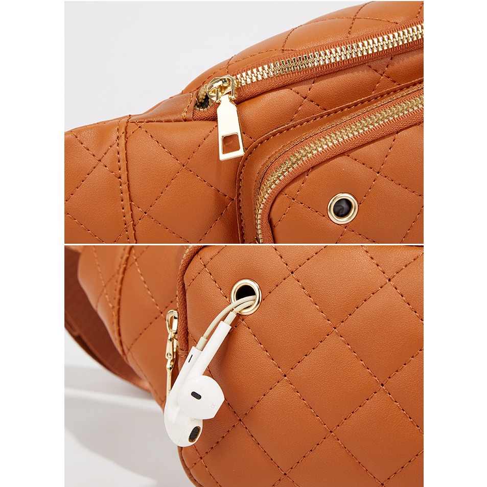 Mới Túi Đeo Chéo Ngực Thêu Họa Tiết Thời Trang Cho Nữ fna421