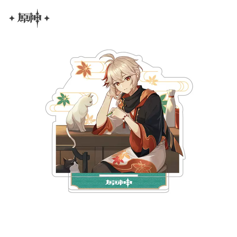 Móc Khóa Acrylic Đứng Chính Hãng Merch miHoYo Diluc Kazuha
