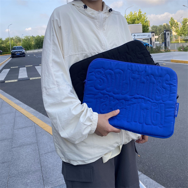 Túi Đựng Laptop Chống Sốc In Chữ Đơn Giản Cho Máy Tính Bảng 9.7 11 14 15 15.6 Inches