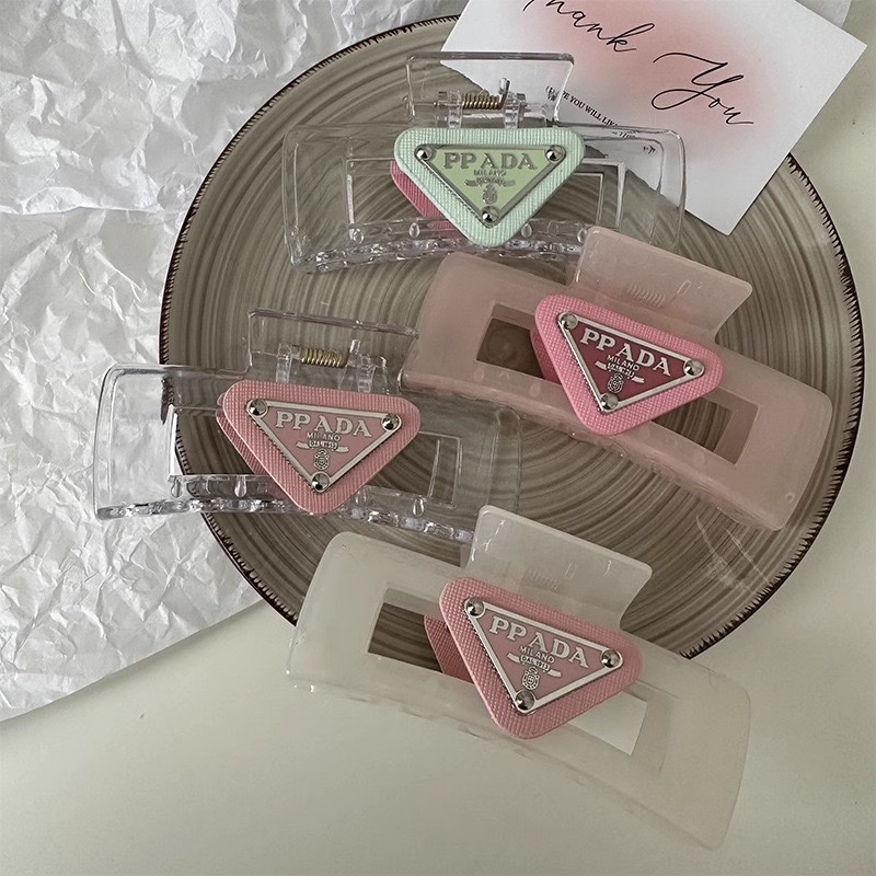 Kẹp Tóc Tam Giác Màu Hồng Tiêu Chuẩn Thời Trang Hàn Quốc Chất Lượng Cao Làm Quà Tặng Sinh Nhật Cao Cấp Cho Học Sinh Nữ