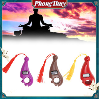 Máy đếm số niệm phật - tràng hạt điện tử niệm phật kí số - máy đếm số lần tụng kinh có tua rua cho ngồi thiền