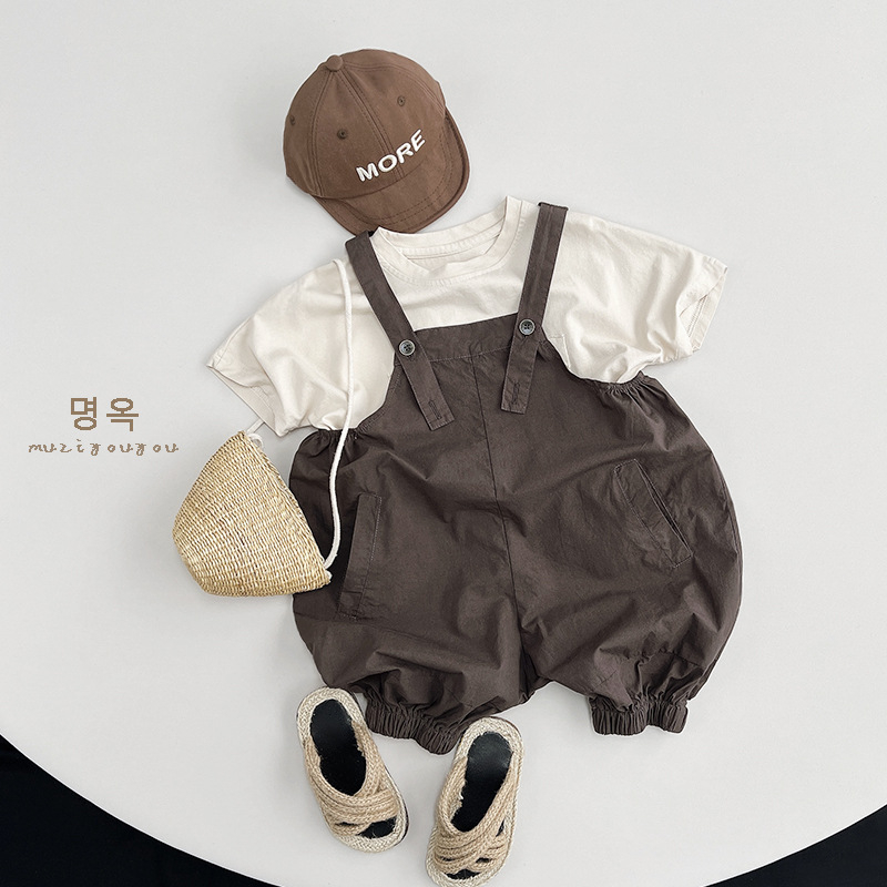 Sun baby Áo Thun Tay Ngắn In Họa Tiết Dễ Thương Phong Cách Nhật Bản Thời Trang Cho Bé