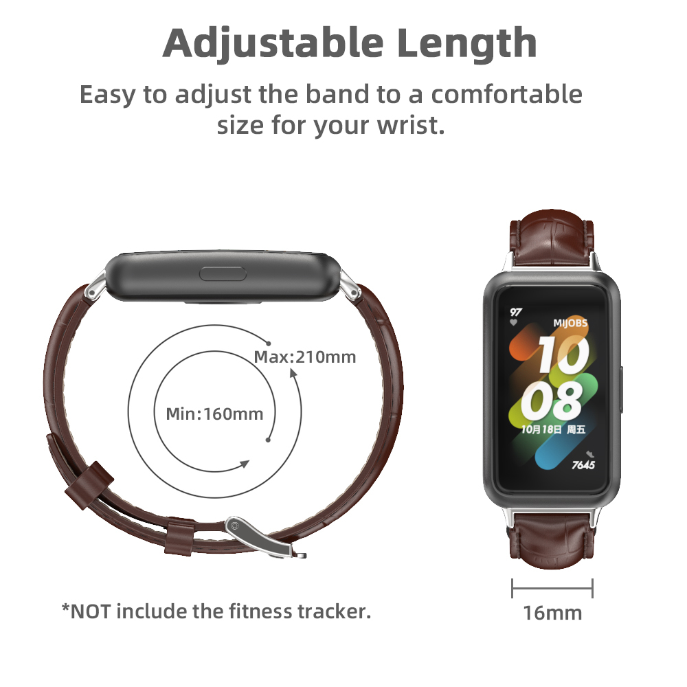 Dây Đeo Thay Thế Chất Liệu Da Thật Cao Cấp Cho Huawei Band 8 Huawei Band 7 NFC