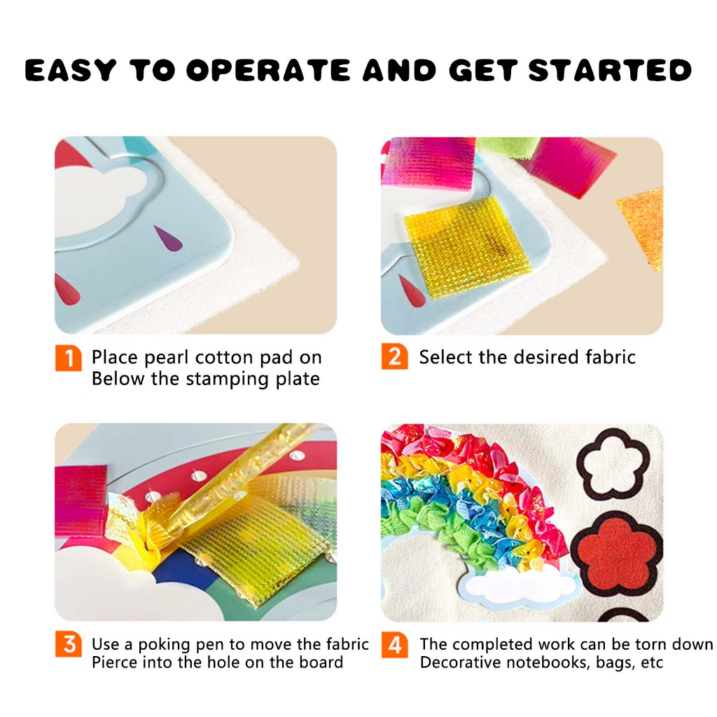 Bộ Đồ Chơi Xếp Hình Công Chúa poke poke Dễ Thương Vui Nhộn Cho Bé Gái