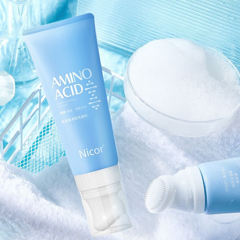 Sữa Rửa Mặt NICOR Amino Acid 120ml Dành Cho Nam Và Nữ