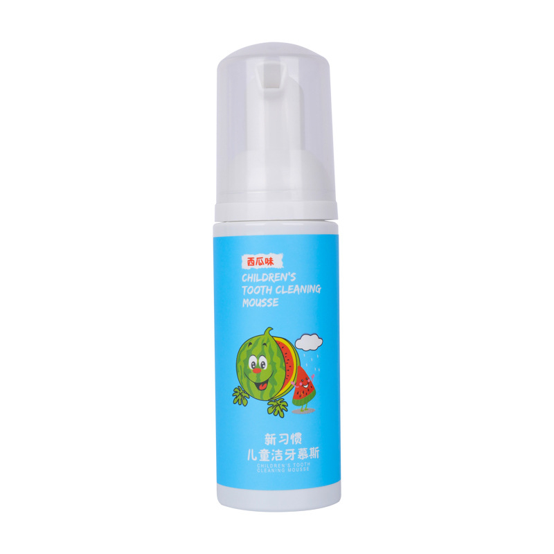 Kem Đánh Răng MOUSSE Dâu Tây Và Dưa Hấu An Toàn Cho Trẻ Sơ Sinh 60ml