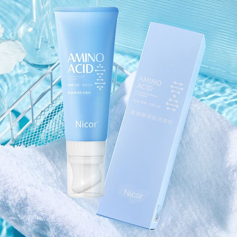 Sữa Rửa Mặt NICOR Amino Acid 120ml Dành Cho Nam Và Nữ