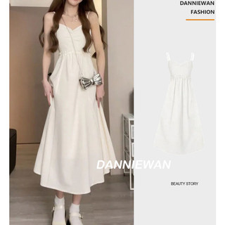 DannieWan  váy Đầm váy nữ Thời trang múa ba lê eo cao khoe dáng gầy gò  Beautiful Cái mới Hàn Quốc Trendy A22M1T3 36Z230909