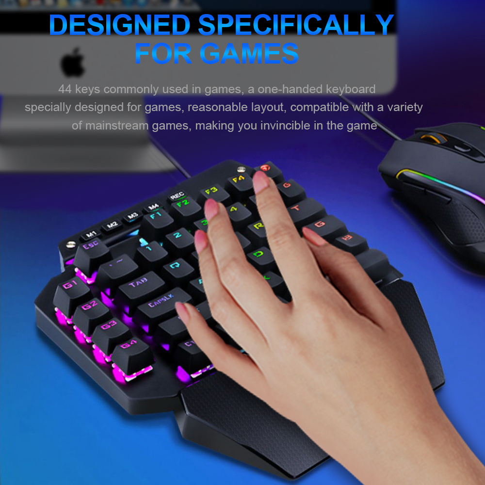 Bàn Phím Cơ Gaming E-YOOSO K700 RGB 44 Phím Chuyên Nghiệp