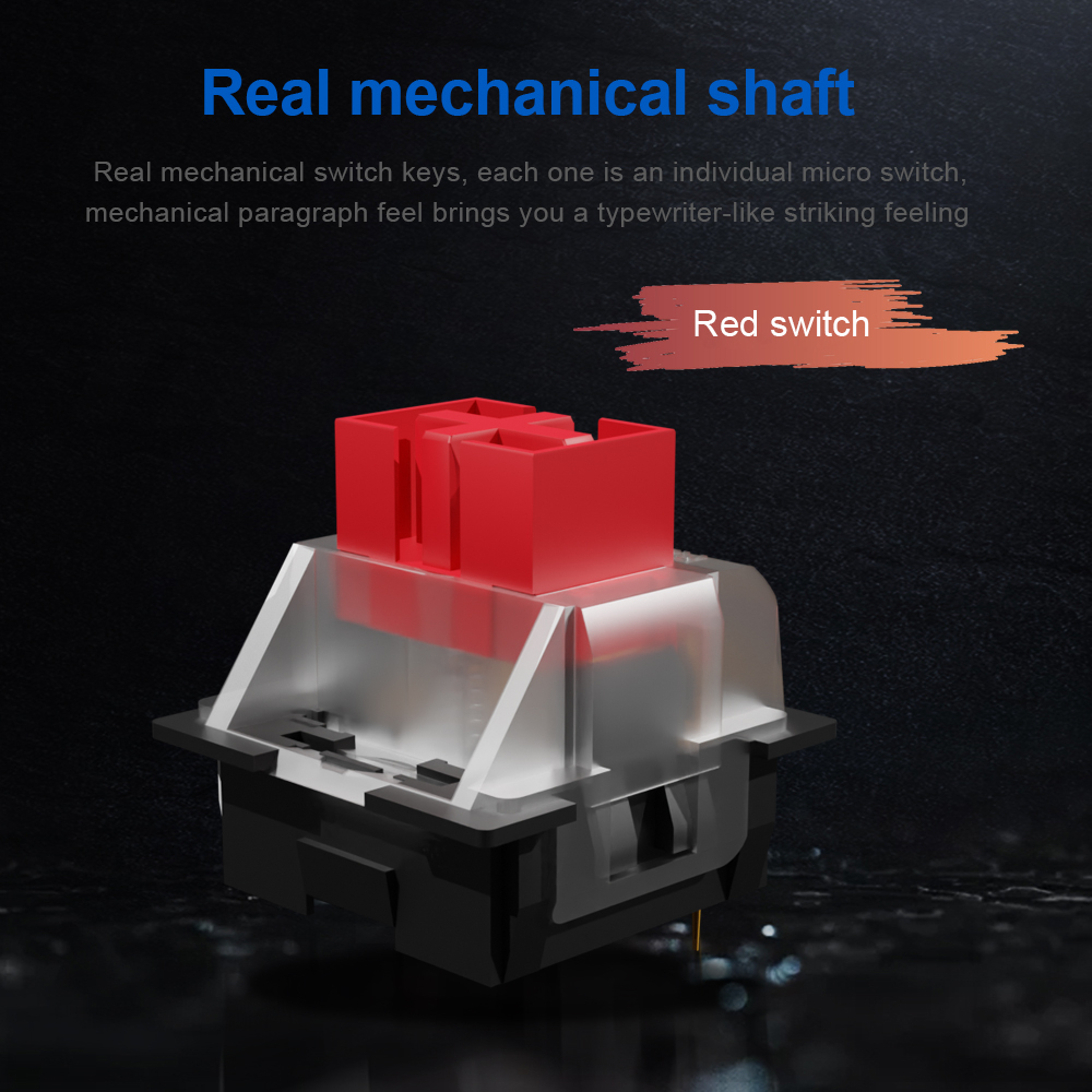 Bàn Phím Cơ Gaming E-YOOSO K700 RGB 44 Phím Chuyên Nghiệp