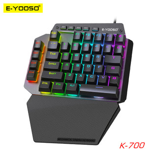 Bàn phím cơ gaming e-yooso k700 rgb 44 phím chuyên nghiệp