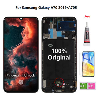Màn hình oled kèm khung cảm ứng thay thế chuyên dụng cho samsung galaxy a70 a705 a70 2019