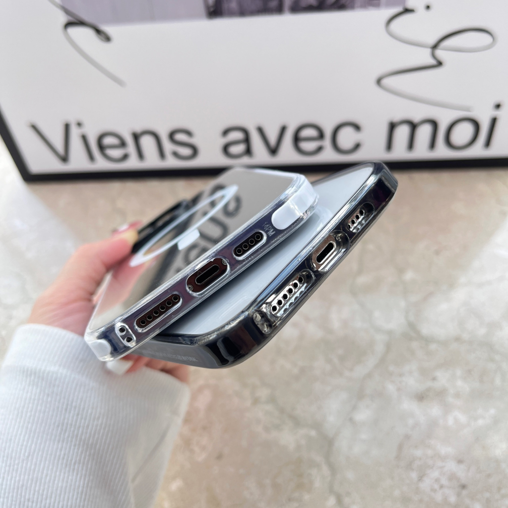 Ốp Điện Thoại Hít Nam Châm Họa Tiết Hoạt Hình Cho IPhone11iPhone12iPhone13iPhone14