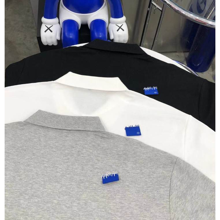 Áo Thun Ngắn Tay Thêu Chữ Phong Cách Đường Phố Mới Mùa Hè Cho Nam Nữ