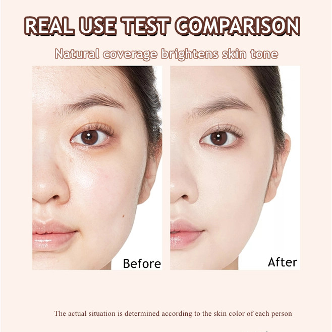 Kem nền GECOMO 30g che khuyết điểm kiềm dầu lâu trôi làm sáng tông da