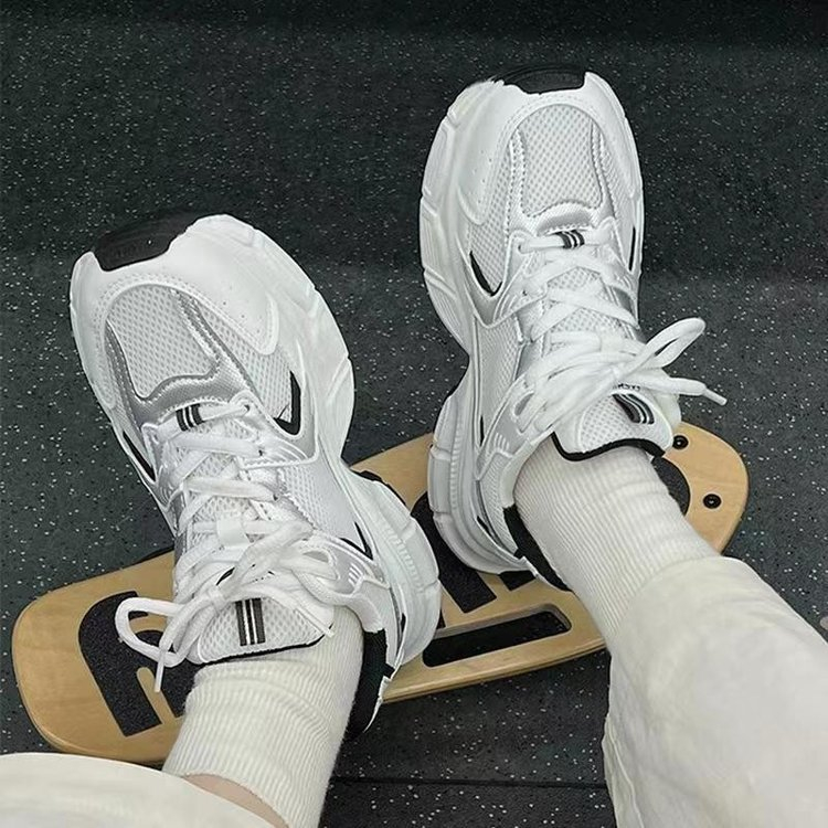 Qiaoyon Giày Thể Thao Đế Dày Siêu Nhẹ Thoáng Khí Dễ Phối Đồ Hợp Thời Trang