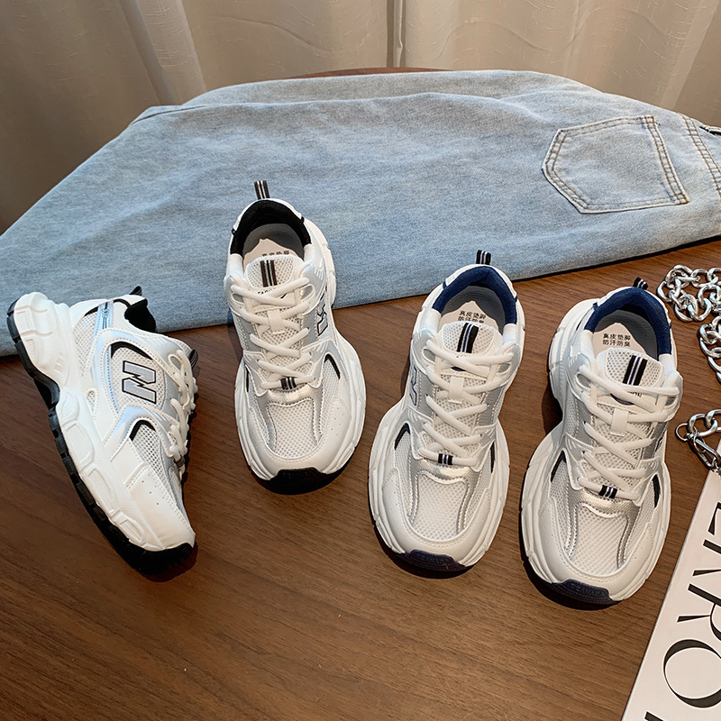 Qiaoyon Giày Thể Thao Đế Dày Siêu Nhẹ Thoáng Khí Dễ Phối Đồ Hợp Thời Trang
