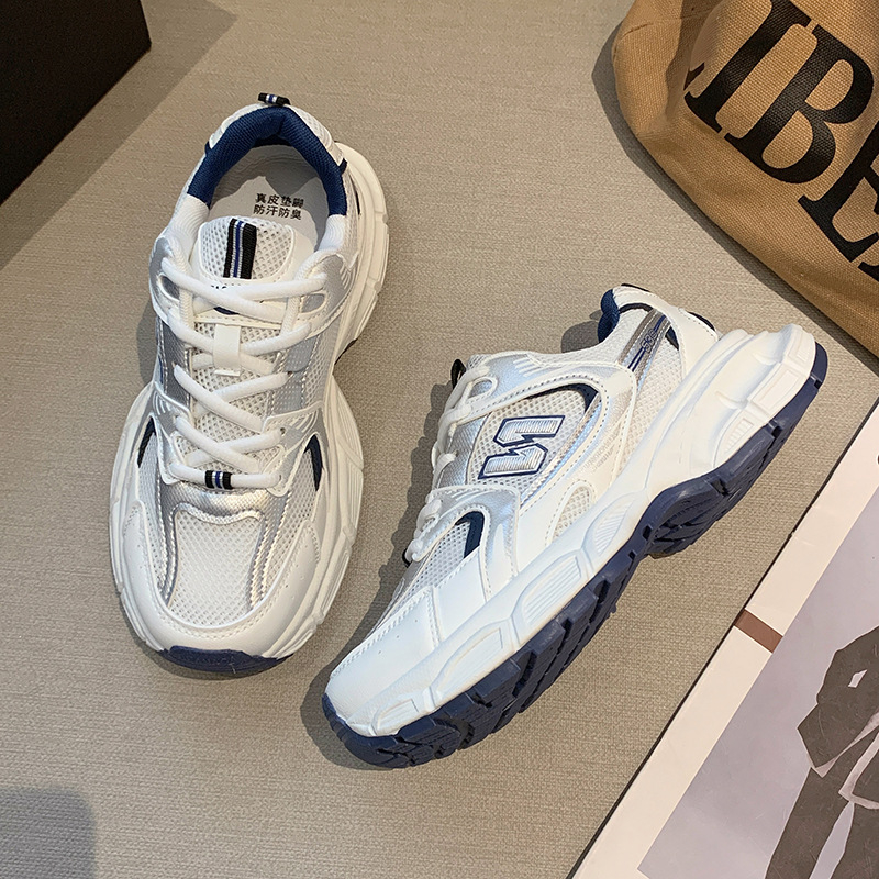 Qiaoyon Giày Thể Thao Đế Dày Siêu Nhẹ Thoáng Khí Dễ Phối Đồ Hợp Thời Trang