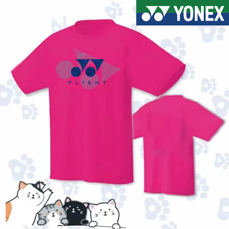 Áo Thun Thể Thao Tay Ngắn Yonex 2023 Nhanh Khô Cho Nam Nữ