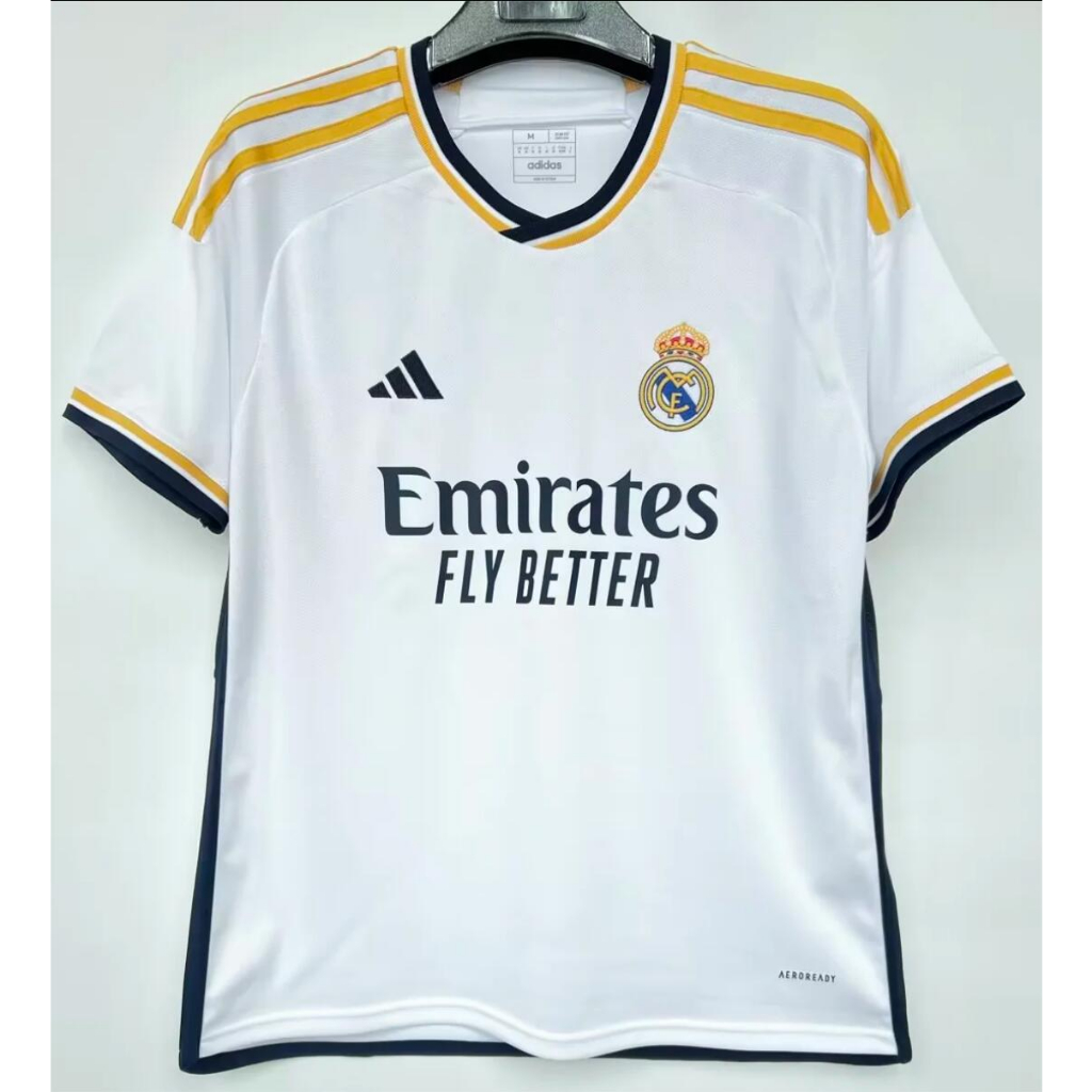Kính Thực Tế Ảo Vr 23 / 24 23 / 24 VINI JR #7 Áo Thun Bóng Đá Màu Trắng In Chữ RM Home Jersey Thời Trang Cho Nam