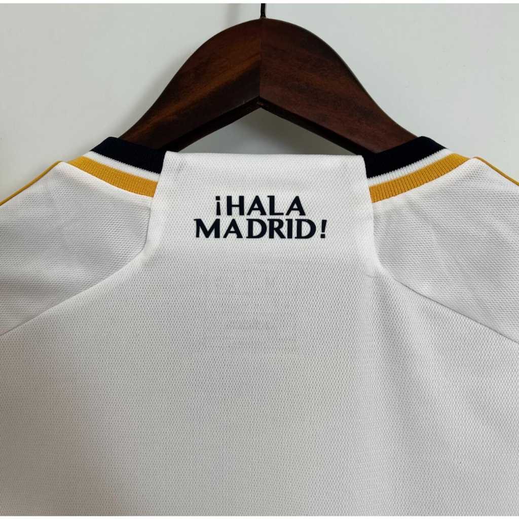 Kính Thực Tế Ảo Vr 23 / 24 23 / 24 VINI JR #7 Áo Thun Bóng Đá Màu Trắng In Chữ RM Home Jersey Thời Trang Cho Nam