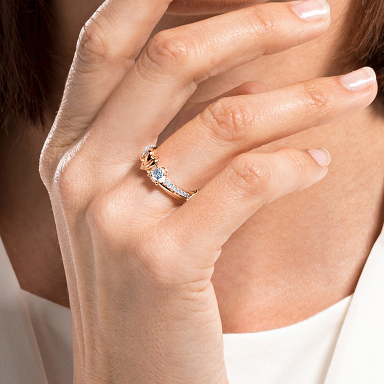 Hộp Nhẫn Swarovski LIFELONG HRT Love Thời Trang Tinh Tế