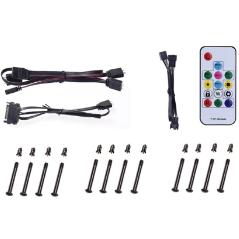 Quạt Tản Nhiệt Kép 120mm df12025 df-12025-rgb / df-12025-rgb Cho Máy Tính