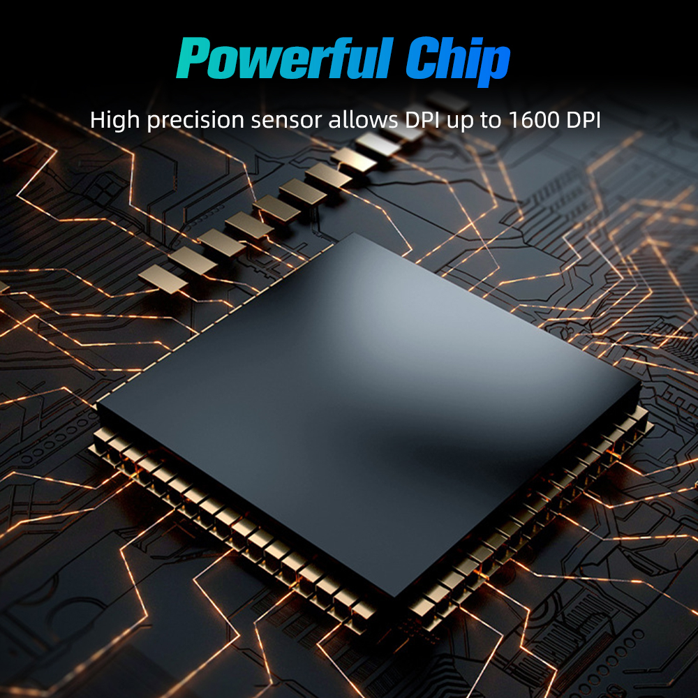 Chuột không dây ANKNDO siêu mỏng 2.4GHz cho laptop