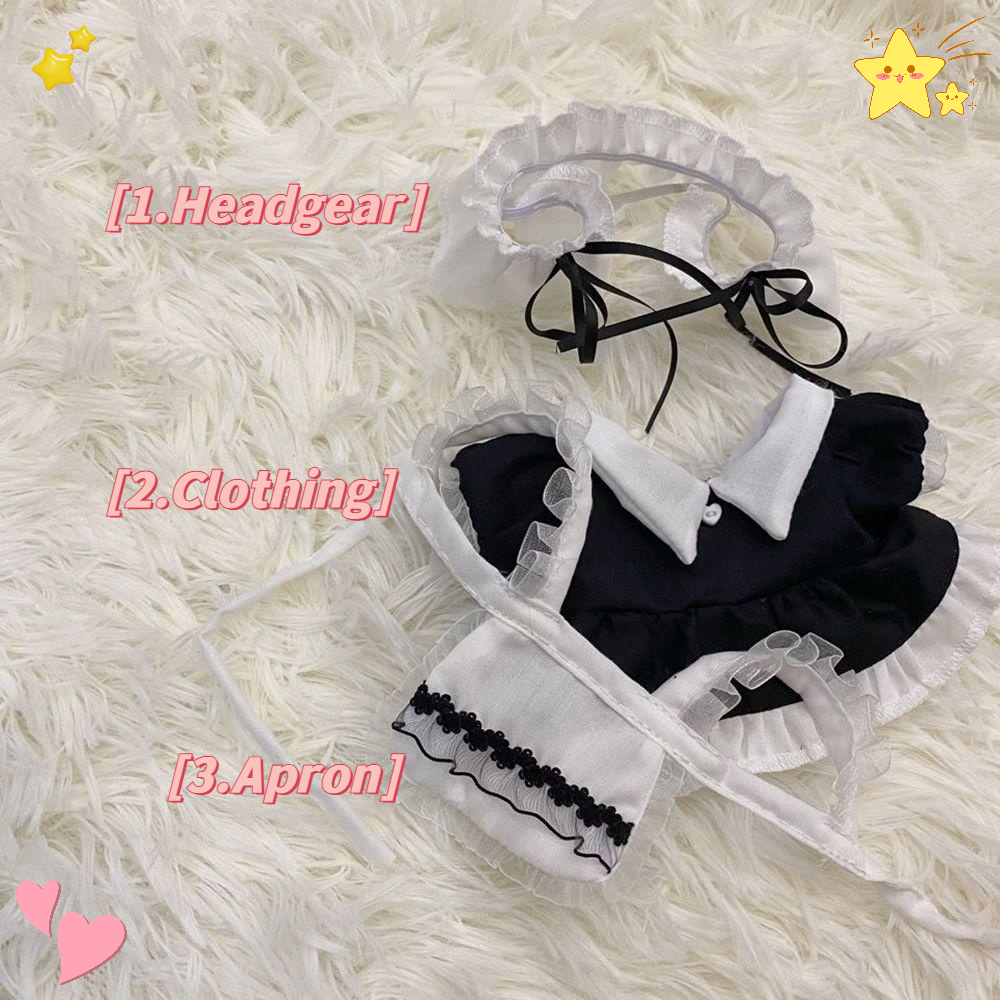 1 Bộ Quần Áo Dành Cho Búp Bê 20cm Tỷ Lệ 1 / 12