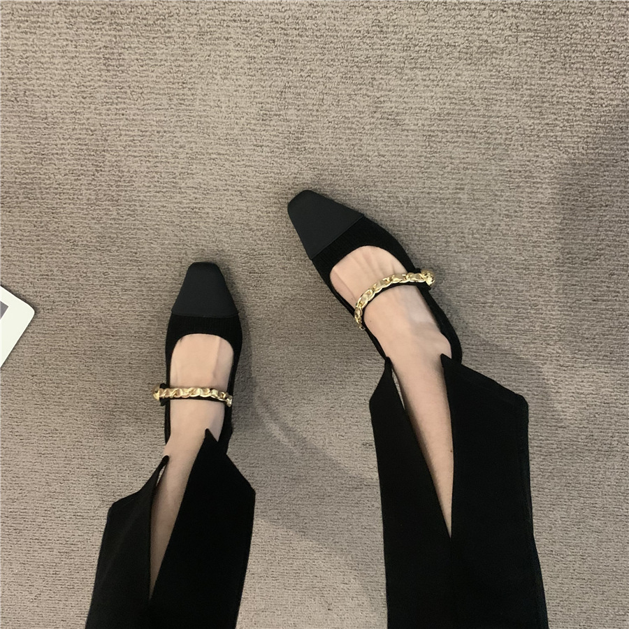 Giày Cao Gót Chất Liệu Da Cao Cấp Thời Trang Theo Phong Cách Pháp Cho Nữ