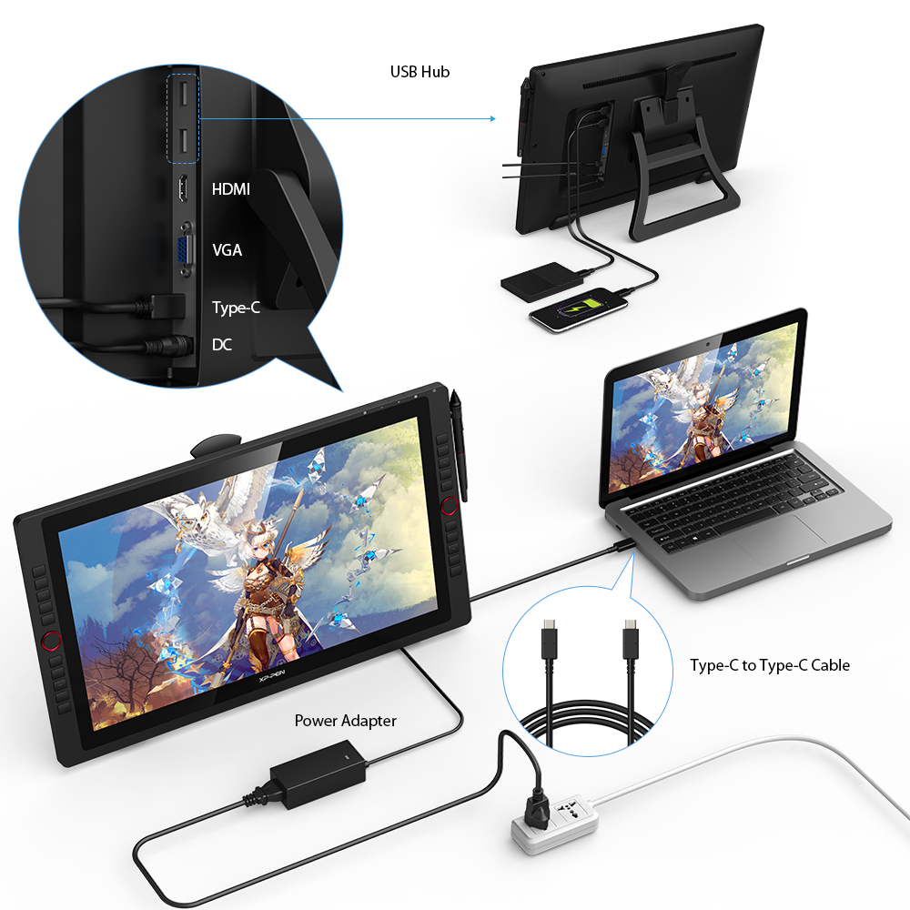 Bảng vẽ điện tử XPPen Artist 22R Pro