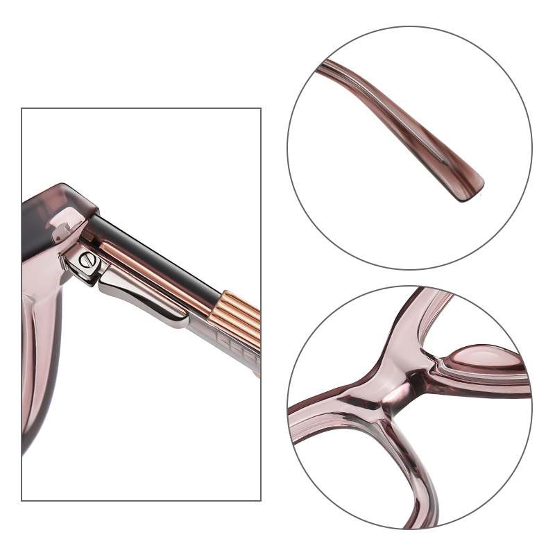 Mắt Kính Chống Ánh Sáng Xanh Hình Vuông Thời Trang Cho Nữ AE1528