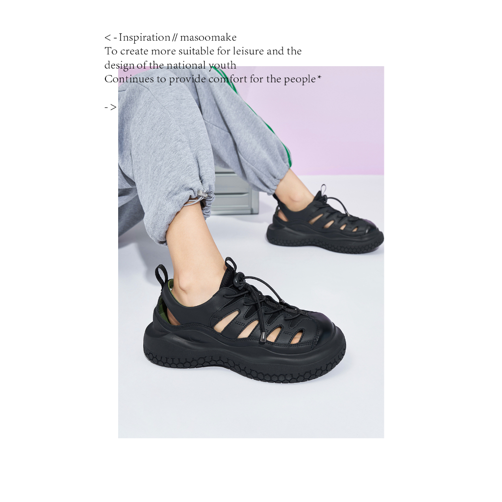 Giày Sandal Đế Dày Thời Trang Mùa Hè 2022 Dễ Thương Cho Nữ