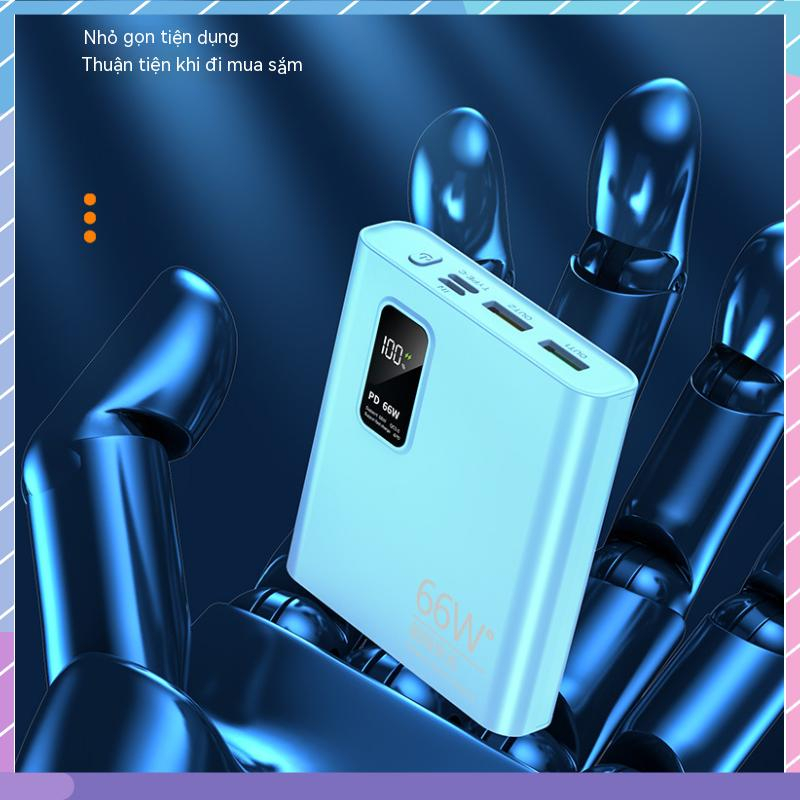 Sạc Dự Phòng 66W 20000mAh mini Siêu Nhanh Đa Giao Diện Cho Samsung / Xiaomi / oppo / vivo