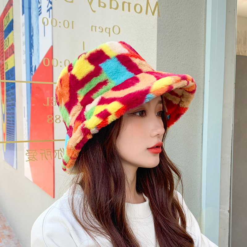 Nón Giữ Ấm Họa Tiết Da Báo Phong Cách Retro Cho Nữ