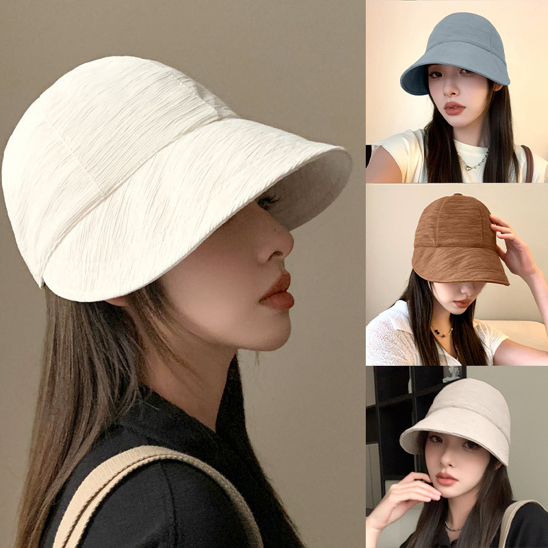 Mũ Lưỡi Trai Chống Nắng Màu Sắc Đơn Giản Thời Trang Cho Nữ