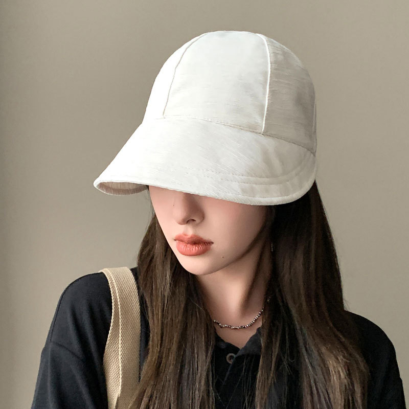 Mũ Lưỡi Trai Chống Nắng Màu Sắc Đơn Giản Thời Trang Cho Nữ