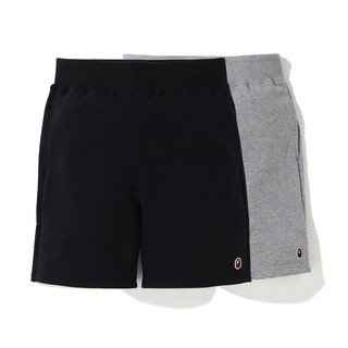 Quần short cotton unisex thêu thời trang BAPE