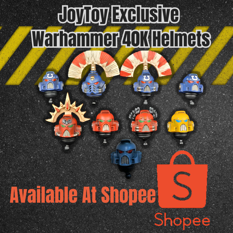 Mũ Bảo Hiểm Chiến Tranh Độc Quyền Joytoy 40K (Mũ Bảo Hiểm Đơn)