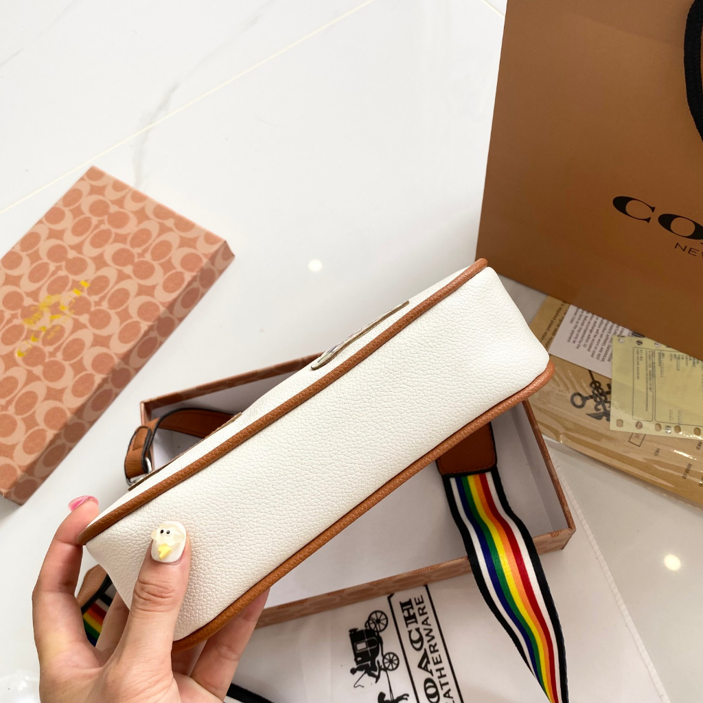 Women Sling Bag Casual Elegant Boutique Brown Shoulder Bag COACH4909