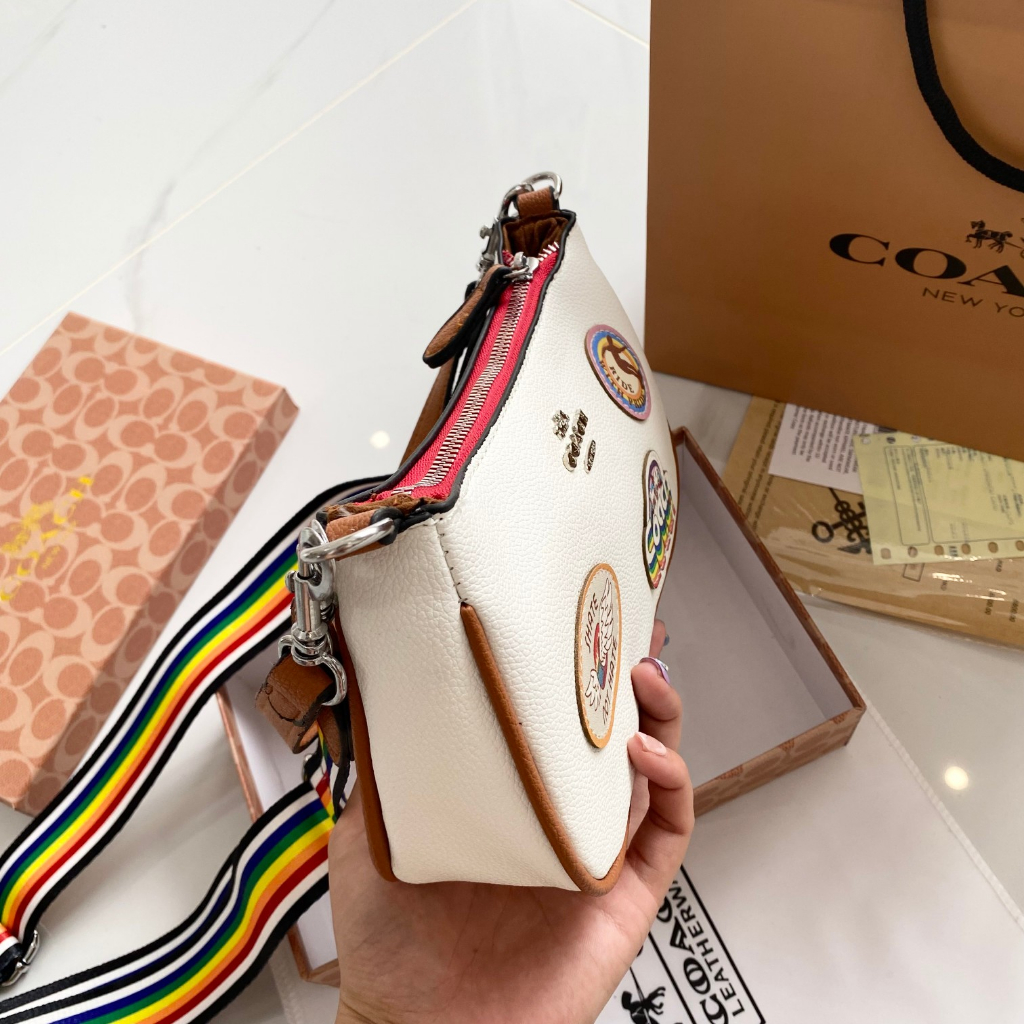 Women Sling Bag Casual Elegant Boutique Brown Shoulder Bag COACH4909